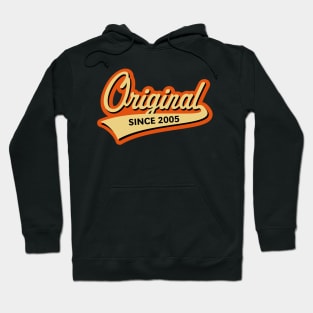 Original Since 2005 (Year Of Birth / Birthday / 3C) Hoodie